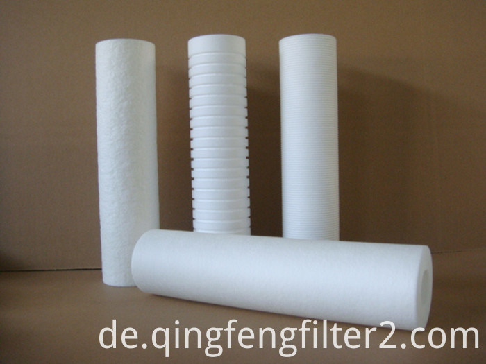 PP-gesponnene Patrone PP spun cartridge
